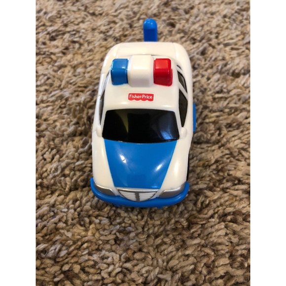 GeoTrax Search Light Rescue Police Car Set C6856 - Complete - Picture 3 of 4